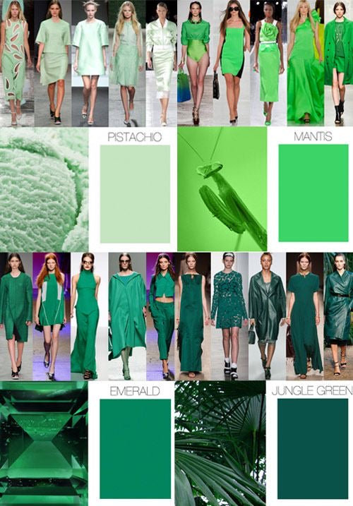 Spring Summer 22/23: Shades of Green